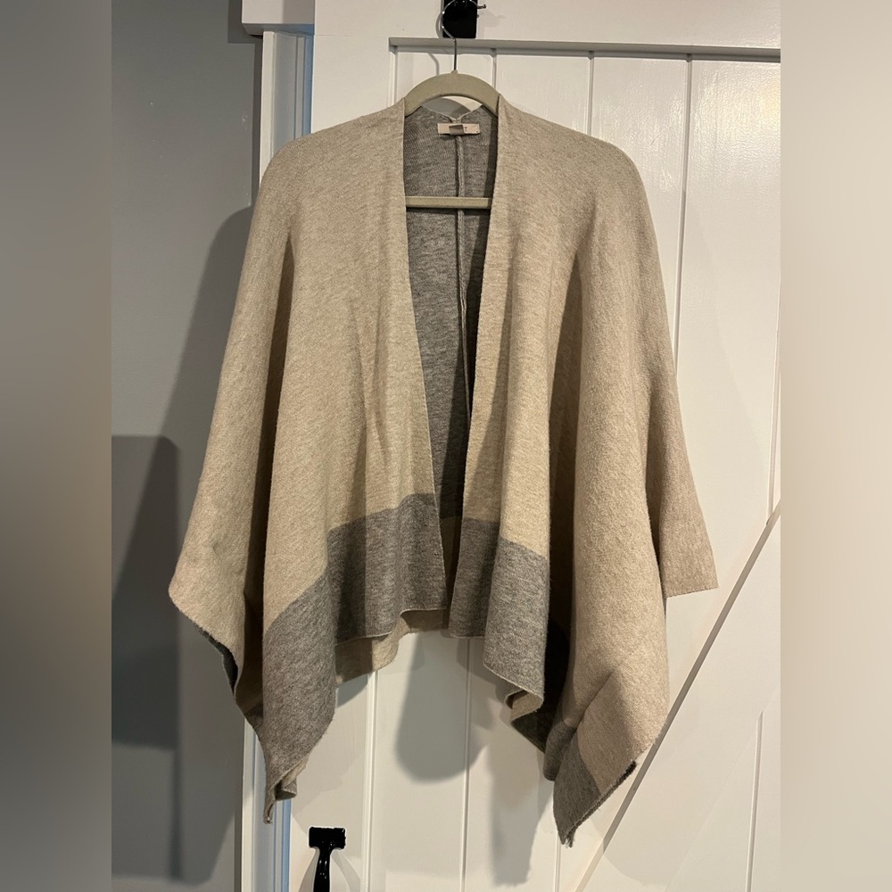 Ann Taylor LOFT poncho sweater